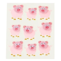 12 Packs: 9 ct. (108 total) Dimensional Pig Stickers by Recollections™ Signature™