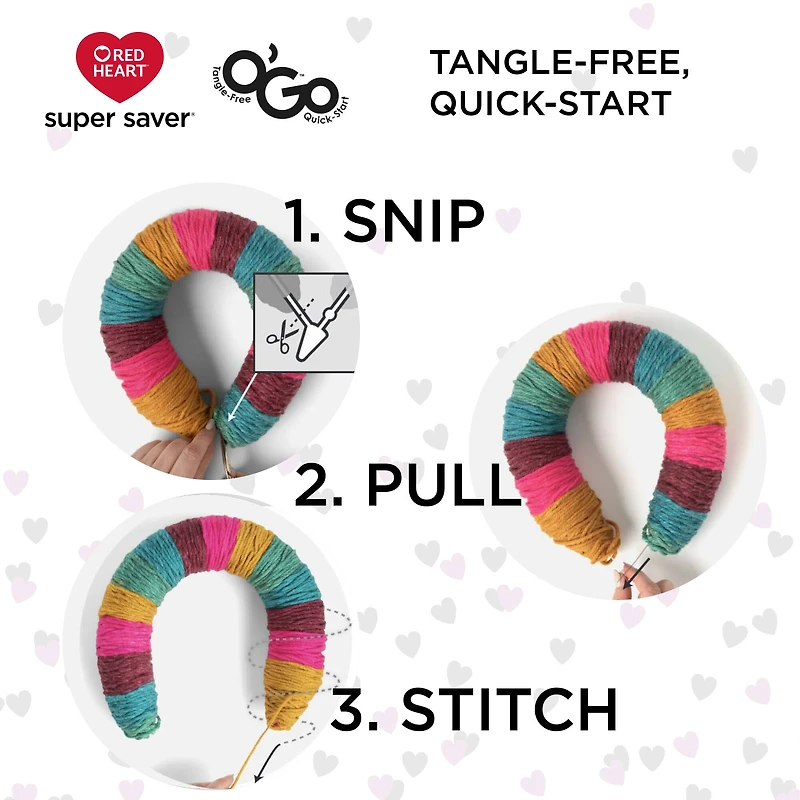 Red Heart® Super Saver® O'Go™ Stripes Yarn