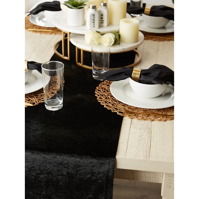 DII® 108" Velvet Table Runner
