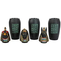 Design Toscano The Three Egyptian Canopic Jars of the Pharaoh's Tomb