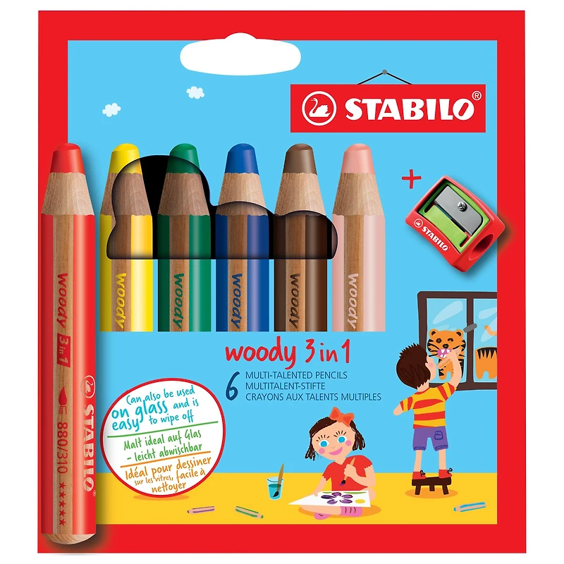 STABILO Woody 3-in-1 Set