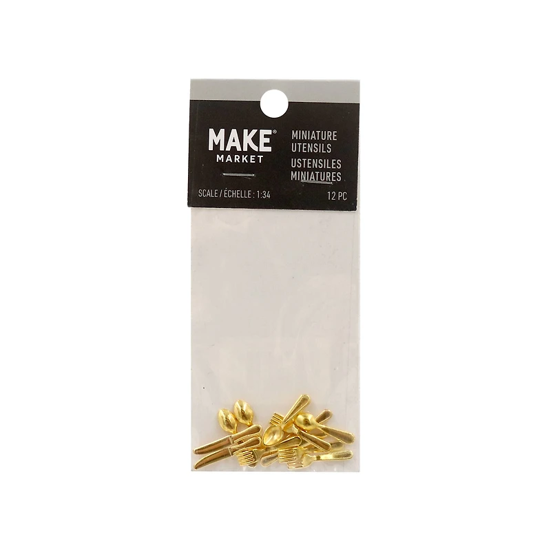 Mini Gold Utensil Set by Make Market®