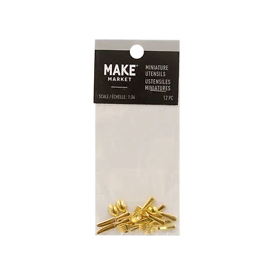 Mini Gold Utensil Set by Make Market®