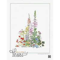 Thea Gouverneur Wild Flowers Cross Stitch Kit