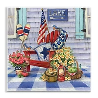 Stupell Industries Americana Porch View Wall Plaque Art