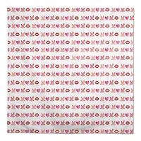 Lipstick XO Pattern 58" x 58" Tablecloth