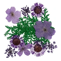 Blue Moon Studio™ UV Resin Craft Purple Dried Wildflower Mix
