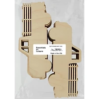 Essentials by Leisure Arts 24 Pack 6.25" x 2.5" Truck Flat Wood Shape