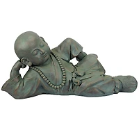 Design Toscano 24" Resting Serene Baby Buddha Garden Statue