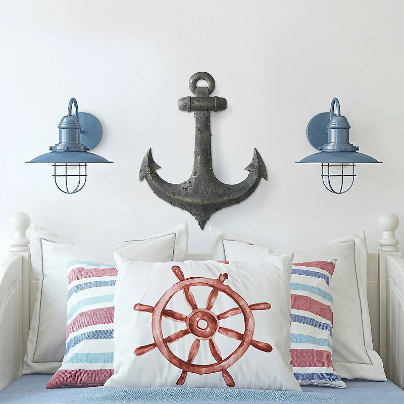 Design Toscano Ahoy There Maritime Anchor Wall Sculptures, 2ct.
