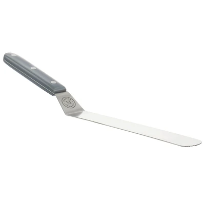 Martha Stewart Willerton Long Gray Stainless Steel Offset Spreader