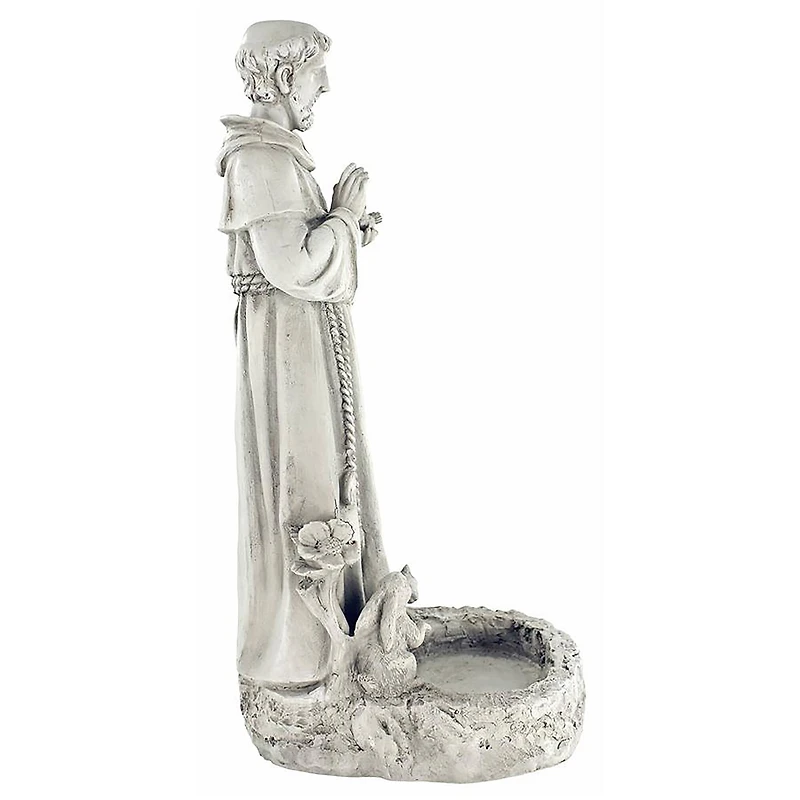 Design Toscano 16" St. Francis Garden Reflection Pool Statue