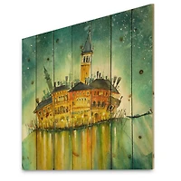 Designart - Idyllic Island of Venice At Night