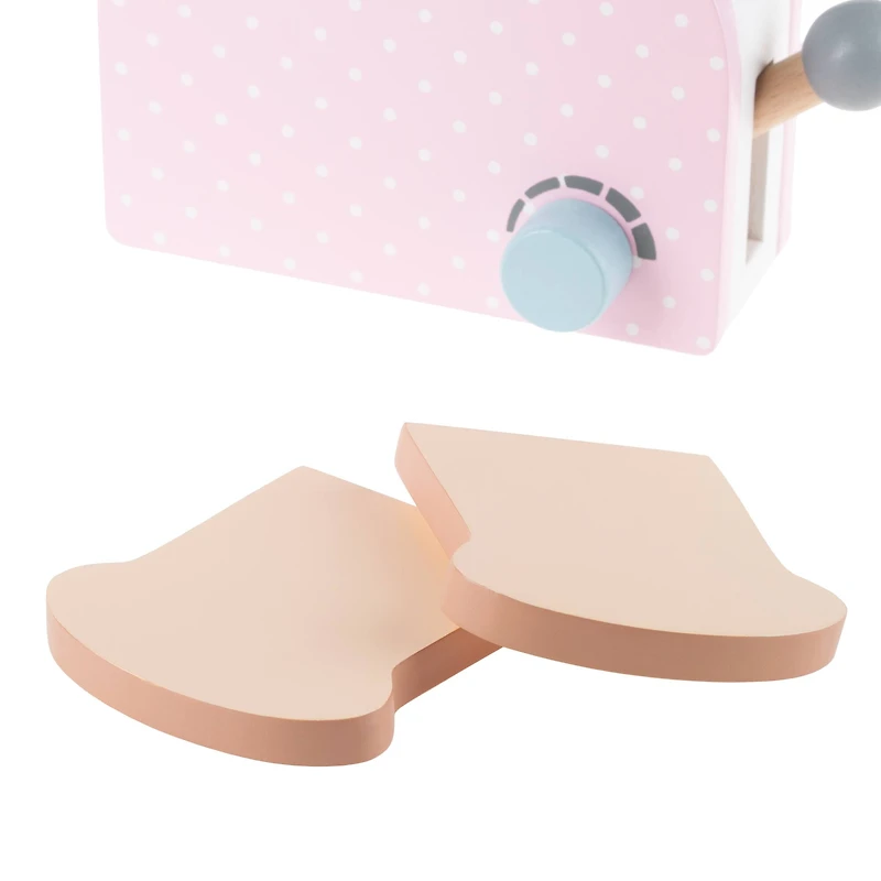 Toy Time Pretend Play Toaster Set