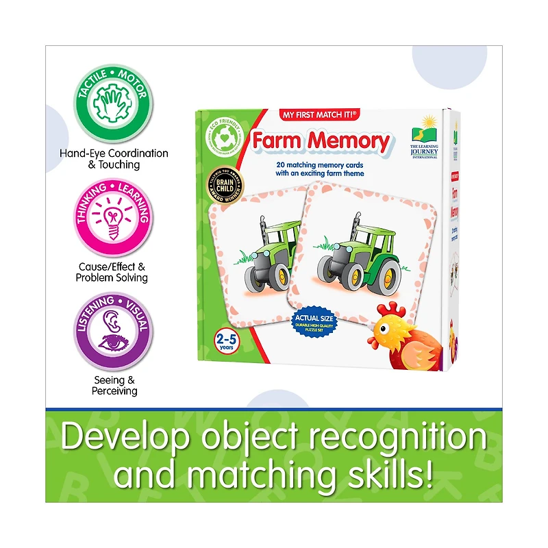 My First Match It! - Farm Memory