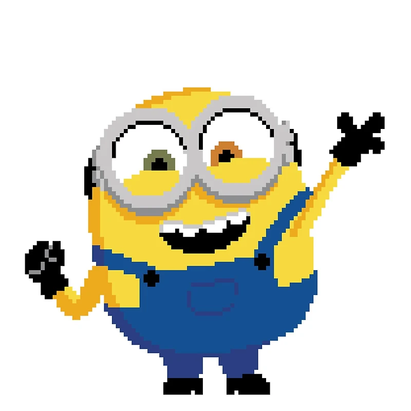 Camelot® Dots Minion Banana Dotz Box Diamond Painting Kit