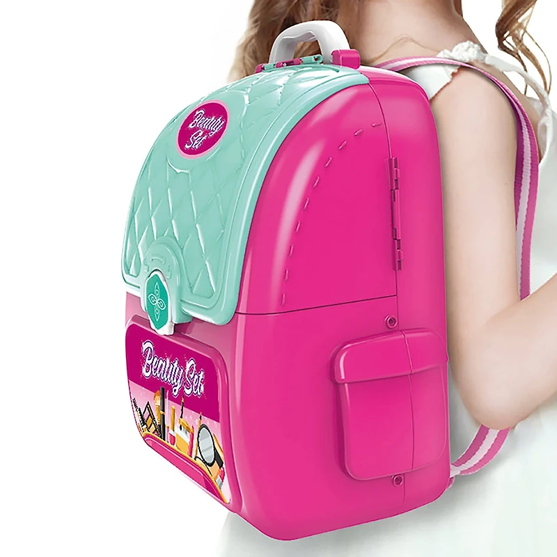 Kid Galaxy® On the Go Backpack Pretend Vanity Play Set