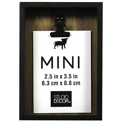 Mini Black Deep Box Clip Frame by Studio Décor®