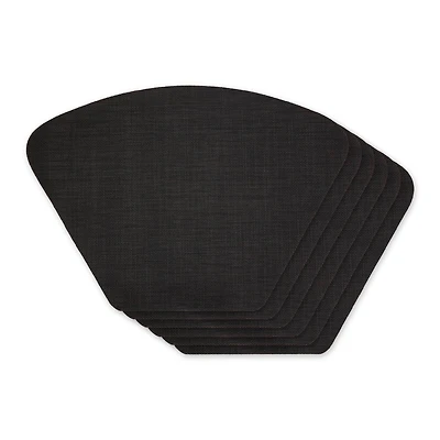 DII® Solid Wedge Vinyl Table Placemats