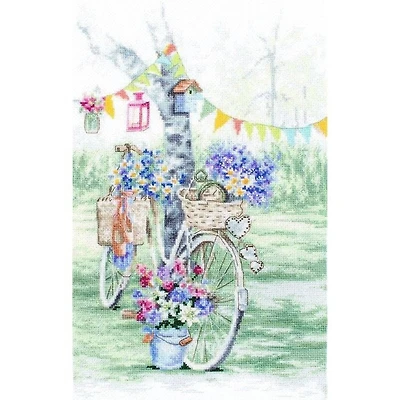 Letistitch Bike Counted Cross Stitch Kit