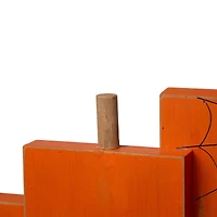 Glitzhome® 20" Halloween Wooden Boo Standing Décor