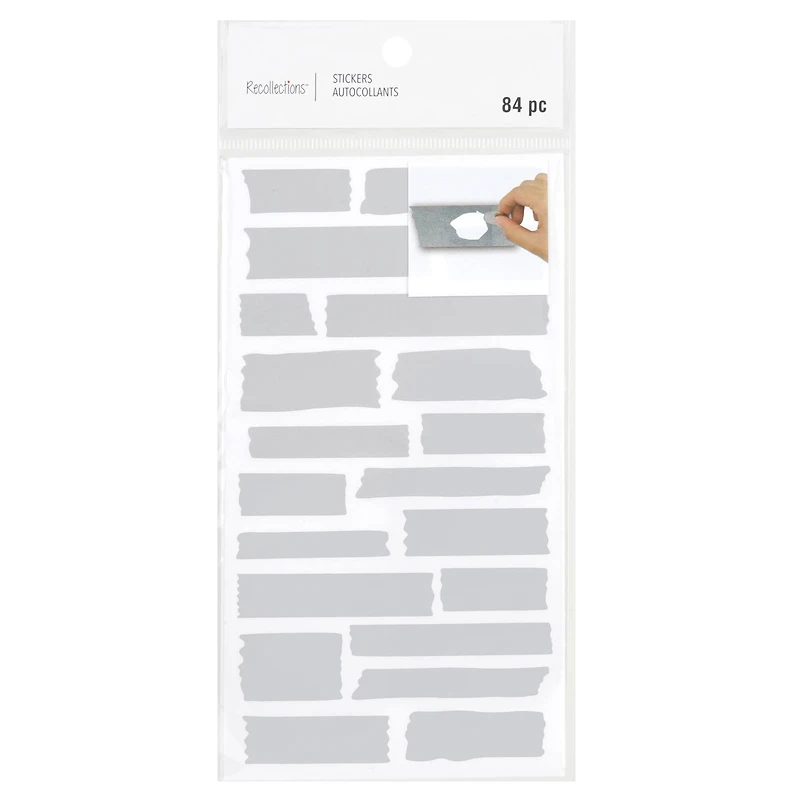 Silver Scratch & Reveal Stickers by Recollections™