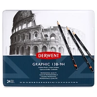 Derwent Graphite 24 Pencil Tin Set