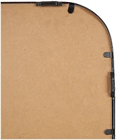 36" Silver Chain Link Framed Wall Mirror