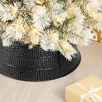 Glitzhome® 22" Hammered Metal Tree Collar