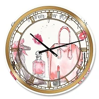Designart Chic Accents I Glam Wall Clock