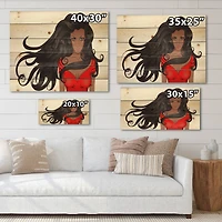 Designart - Portrait of African American Woman XIV