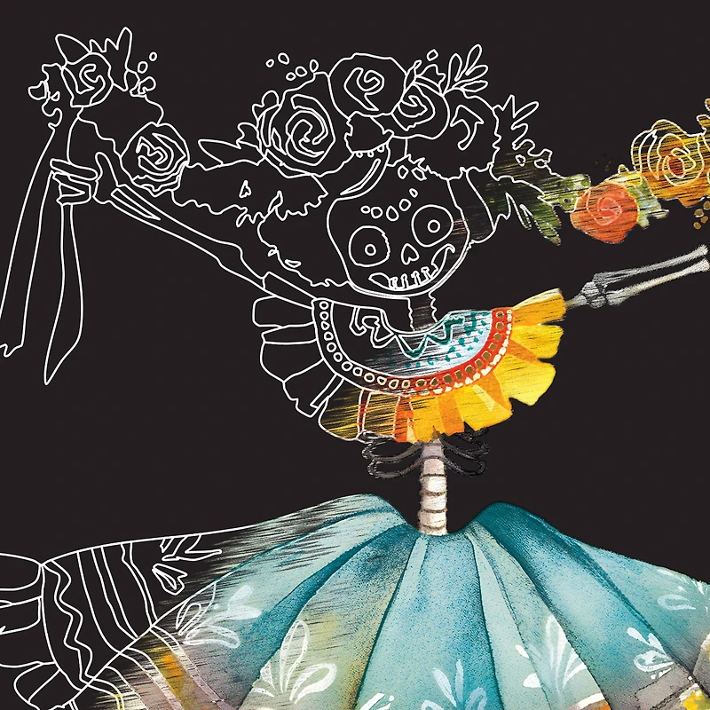 Brea Reese™ 6" x 8" Creepy Cacti Scratch Art Paper Pad