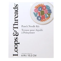 Good Vibes Punch Needle Kit by Loops & Threads®