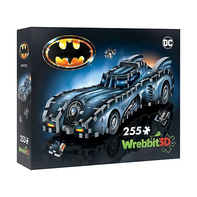 DC Batman - Batmobile 3D Jigsaw Puzzle: 255 Pcs