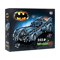 DC Batman - Batmobile 3D Jigsaw Puzzle: 255 Pcs