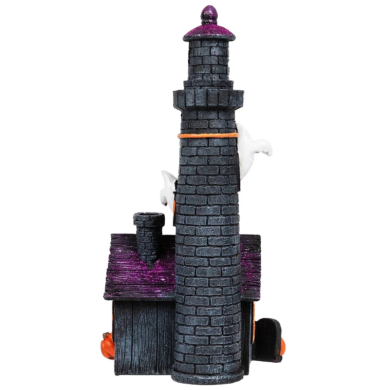 12" LED Lighted Haunted House Halloween Decoration