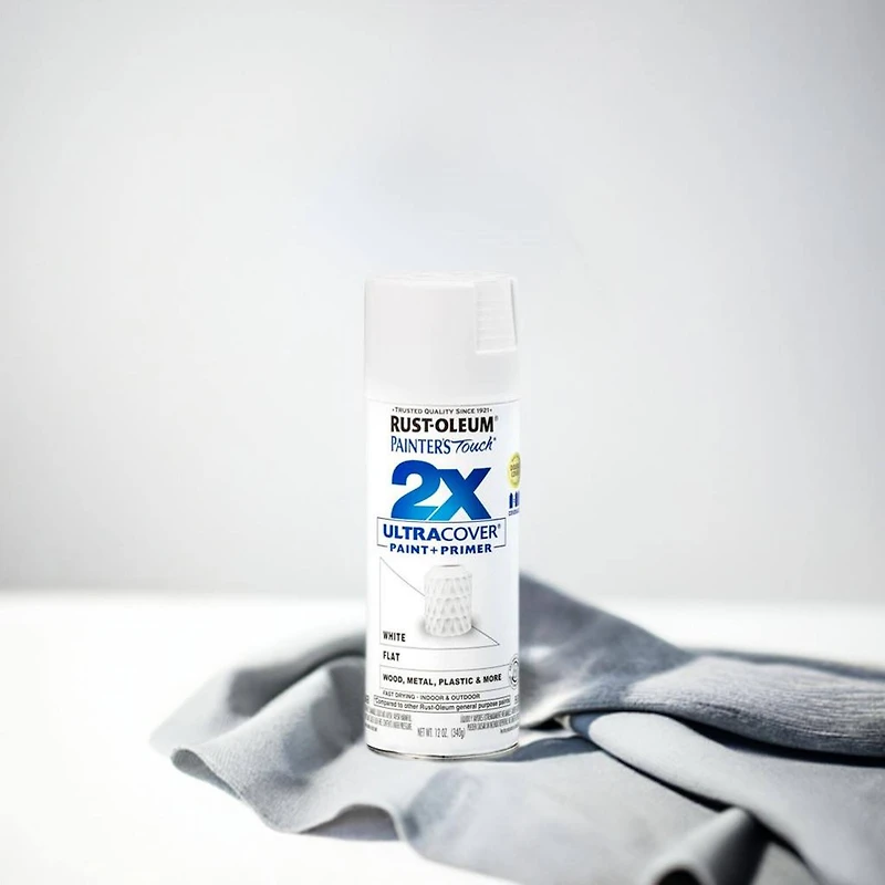Rust-Oleum® Painter's Touch® 2X Ultra Cover® Flat Spray Paint & Primer