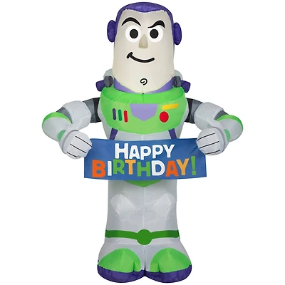 3.5ft. Airblown® Inflatable Birthday Buzz Lightyear