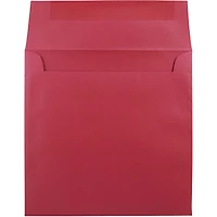 JAM Paper 6.5" x 6.5" Square Metallic Invitation Envelopes, 50ct.