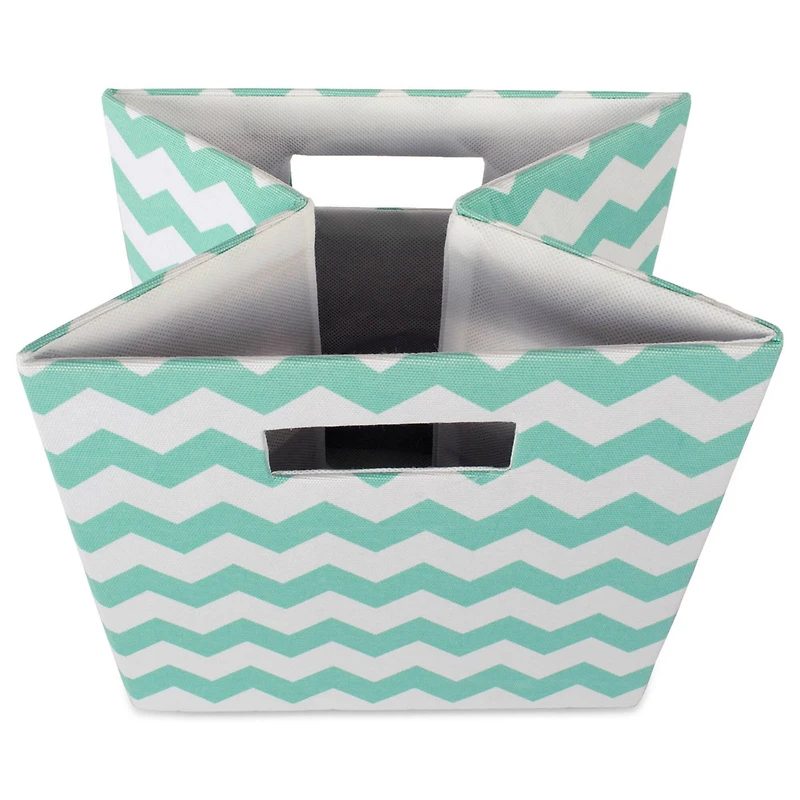 DII® 13" Polyester Chevron Storage Cube