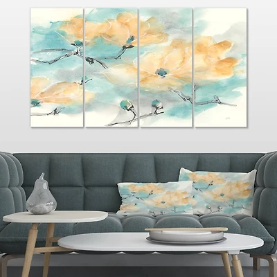 Designart - Teal Buds I