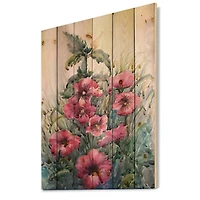 Designart - Blossoming Hibiscus In The Wild