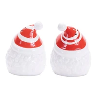 Traditional Santa Salt and Pepper Shaker, Set of 2