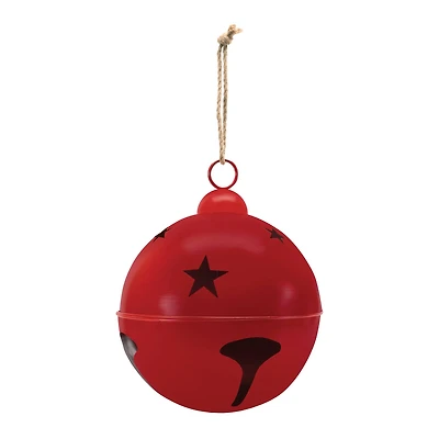 Distressed Metal Bell Ornament