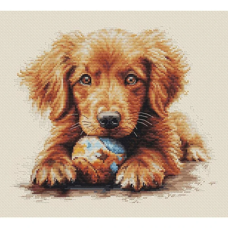 Luca-S The Play Time Counted Cross Stitch Kit