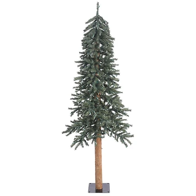 6ft. Unlit Natural Bark Alpine Artificial Christmas Tree