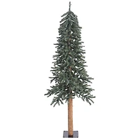 6ft. Unlit Natural Bark Alpine Artificial Christmas Tree