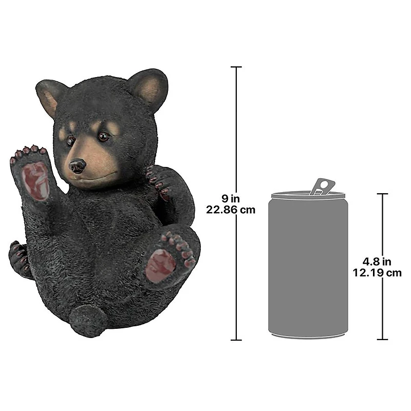 Design Toscano 9" Rolling Bear Outdoor Statue