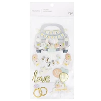 Just Married Car Dimensional Stickers by Recollections™