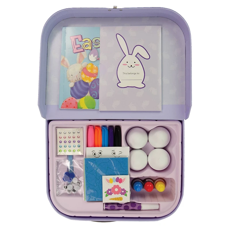 SpiceBox Suitcase Easter Egg Art Kit